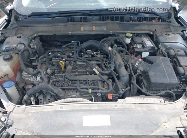 3FA6P0HD6LR111238 2020 FORD FUSION Silver Rear view