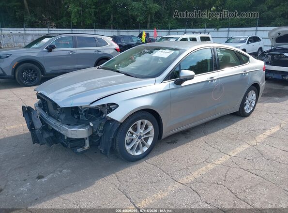 3FA6P0HD6LR125060 2020 FORD FUSION Silver Przód lewy
