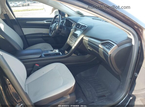 3FA6P0HD6LR143056 2020 FORD FUSION Black Front interior view