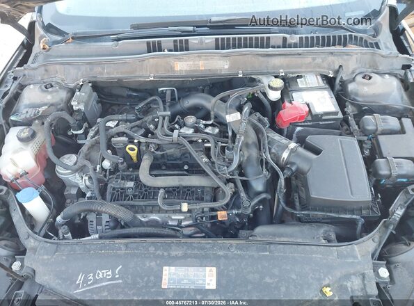 3FA6P0HD6LR143056 2020 FORD FUSION Black Rear view