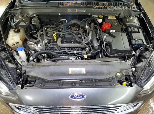 3FA6P0HD6LR228205 2020 FORD FUSION Серый Вид задней части салона
