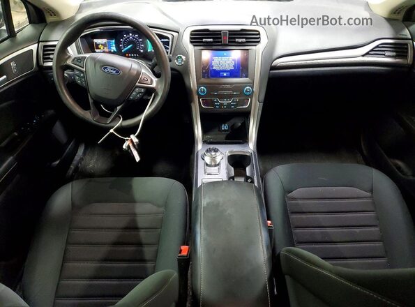 3FA6P0HD6LR228205 2020 FORD FUSION Серый Вид панели приборов