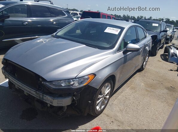 3FA6P0HD6LR230763 2020 FORD FUSION Silver Front left