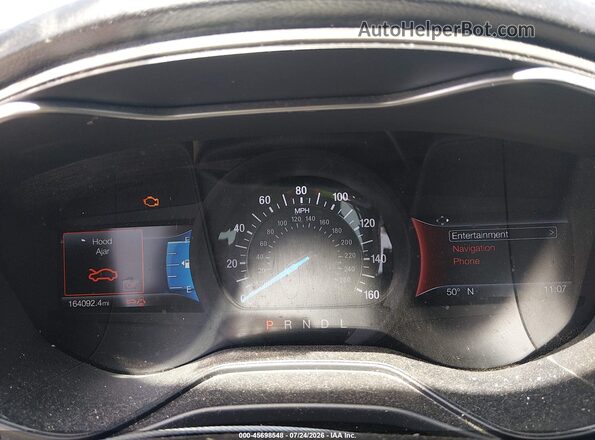 3FA6P0HD6LR230763 2020 FORD FUSION Silver Rear seats view