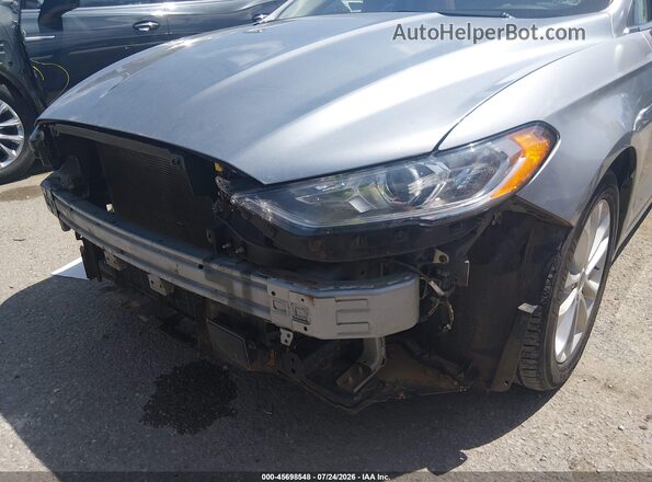 3FA6P0HD6LR230763 2020 FORD FUSION Silver Front view