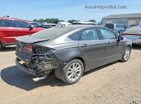 3FA6P0HD6LR248597 2020 FORD FUSION Charcoal Trasero derecho