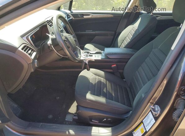 3FA6P0HD6LR248597 2020 FORD FUSION Charcoal Vista interior delantera