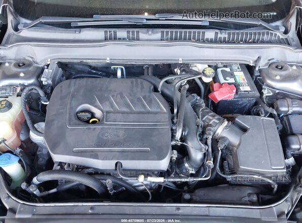 3FA6P0HD7GR121251 2016 FORD FUSION Серый Вид сзади