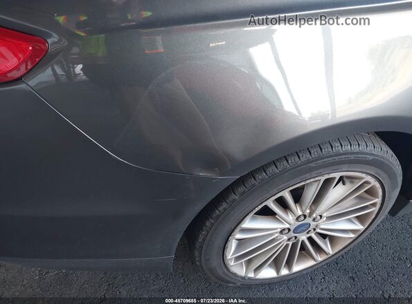 3FA6P0HD7GR121251 2016 FORD FUSION Серый Вид задней части салона