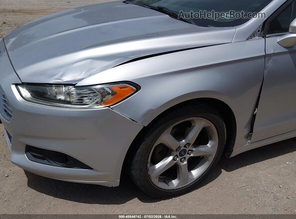 3FA6P0HD7GR148417 2016 FORD FUSION Серебряный Вид спереди