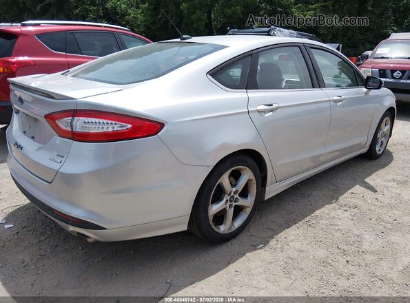 3FA6P0HD7GR148417 2016 FORD FUSION Серебряный Задняя правая четверть