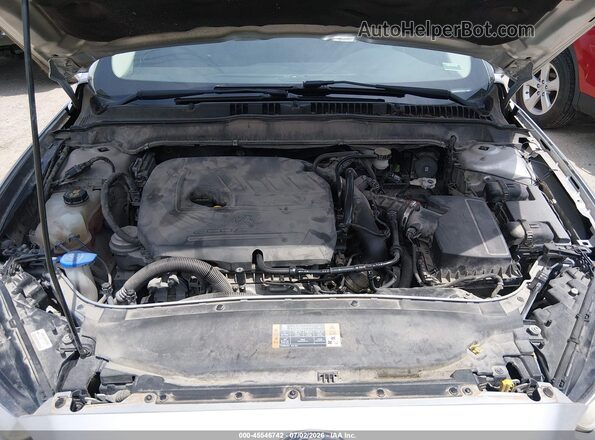 3FA6P0HD7GR148417 2016 FORD FUSION Серебряный Вид сзади