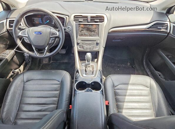 3FA6P0HD7GR153603 2016 FORD FUSION Gray წინა პანელის ხედი
