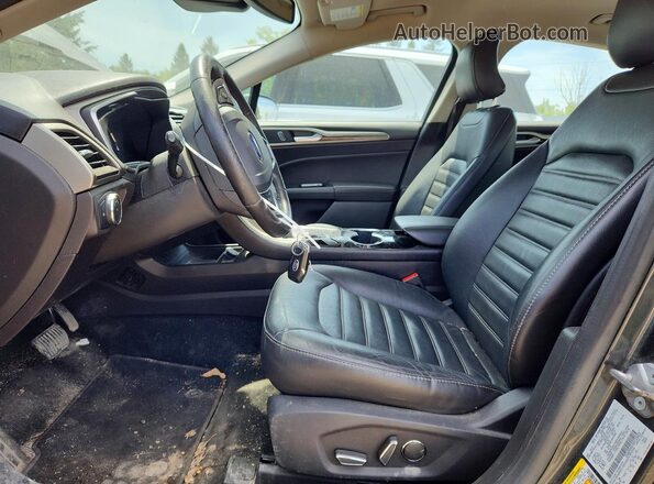 3FA6P0HD7GR153603 2016 FORD FUSION Gray წინა სალონის ხედი