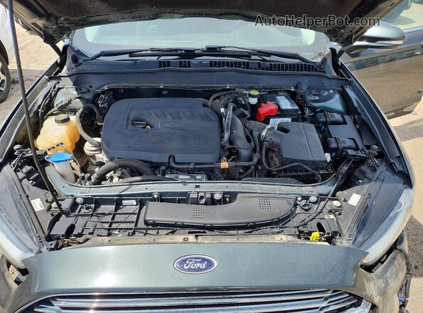 3FA6P0HD7GR153603 2016 FORD FUSION Gray უკანა სალონის ხედი