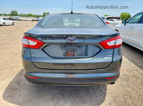 3FA6P0HD7GR153603 2016 FORD FUSION Gray უკანა ხედი