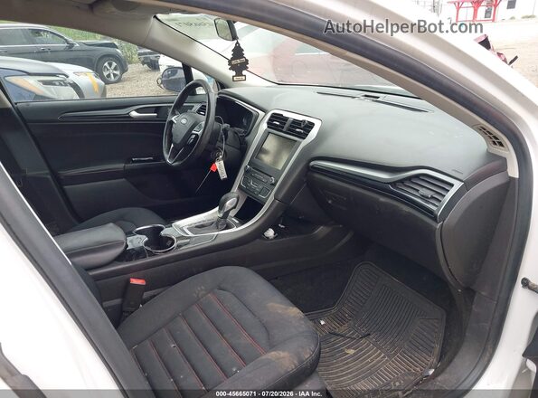 3FA6P0HD7GR255595 2016 FORD FUSION White Vista interior delantera