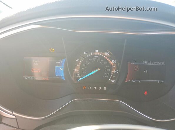 3FA6P0HD7GR268718 2016 FORD FUSION White Vista del cuadro de instrumentos
