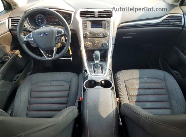 3FA6P0HD7GR397770 2016 FORD FUSION White Widok deski rozdzielczej