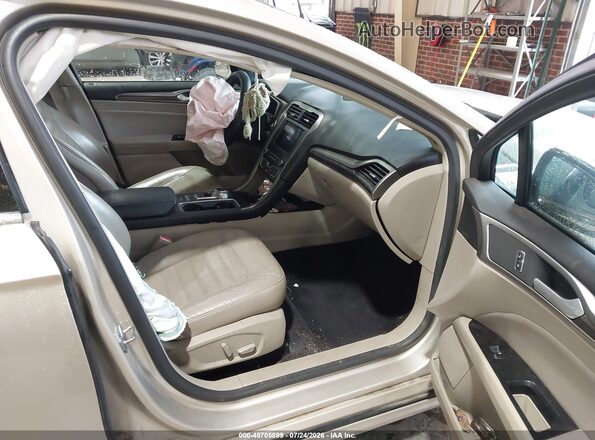 3FA6P0HD7HR226468 2017 FORD FUSION Gold წინა სალონის ხედი