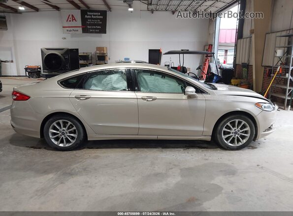 3FA6P0HD7HR226468 2017 FORD FUSION Gold უკანა სალონის ხედი