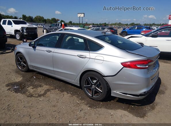 3FA6P0HD7HR264346 2017 FORD FUSION Silver Задня ліва чверть