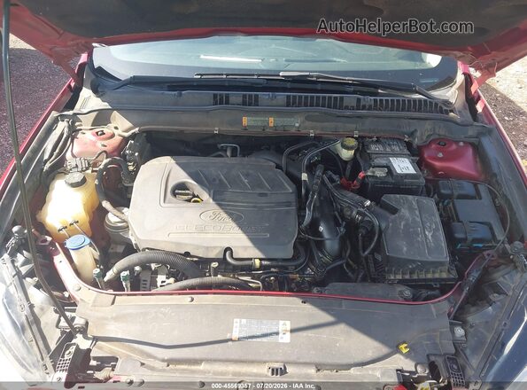 3FA6P0HD7HR269577 2017 FORD FUSION Burgundy Vista trasera