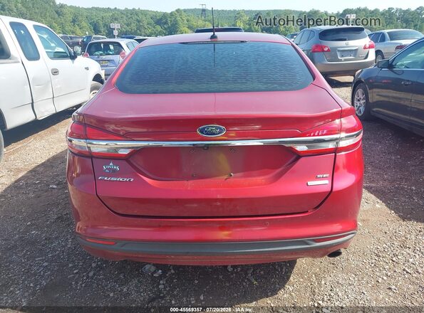 3FA6P0HD7HR269577 2017 FORD FUSION Burgundy 