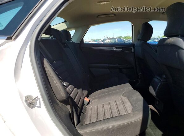 3FA6P0HD7HR364592 2017 FORD FUSION White Rear seats view