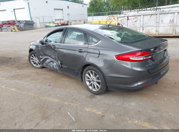 3FA6P0HD7HR376838 2017 FORD FUSION Серый Задняя левая четверть