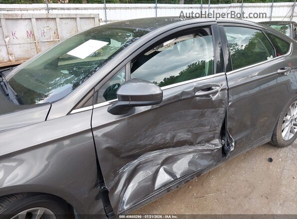 3FA6P0HD7HR376838 2017 FORD FUSION Серый Вид спереди