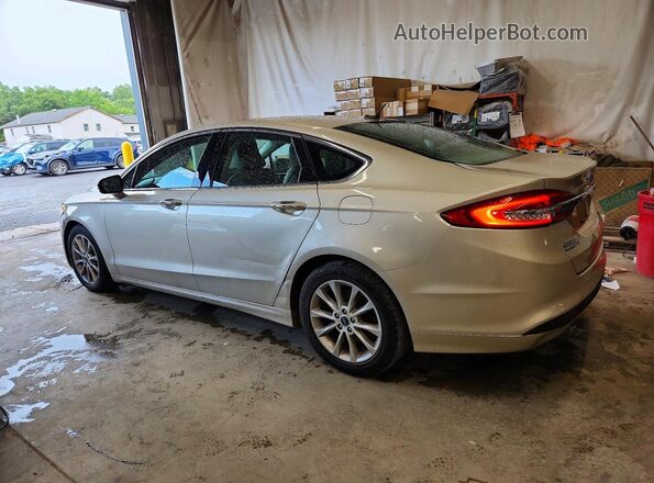 3FA6P0HD7HR391016 2017 FORD FUSION Золотой Задняя левая четверть