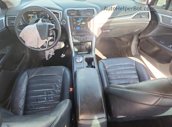 3FA6P0HD7JR130796 2018 FORD FUSION Blue წინა პანელის ხედი