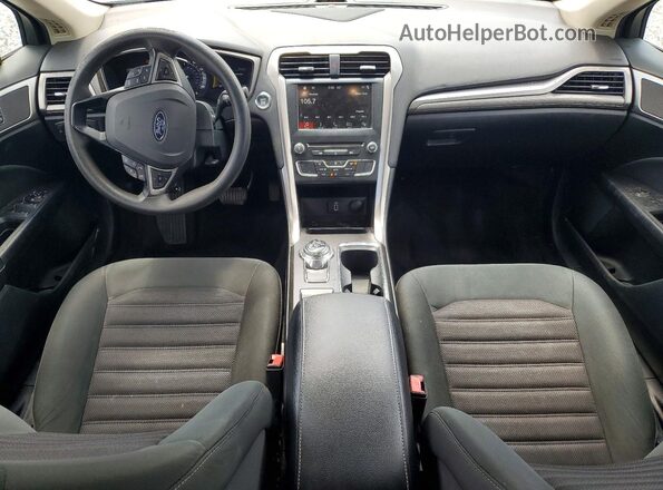 3FA6P0HD7JR144052 2018 FORD FUSION Silver წინა პანელის ხედი