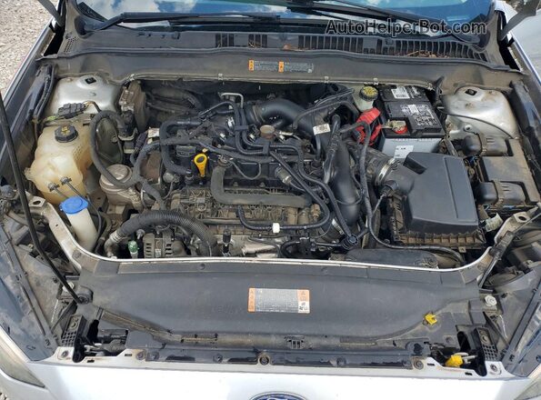 3FA6P0HD7JR144052 2018 FORD FUSION Silver უკანა სალონის ხედი