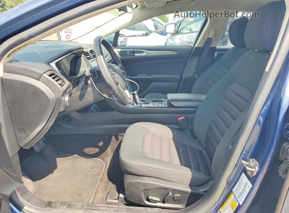 3FA6P0HD7JR206131 2018 FORD FUSION Blue Սալոնի դիմացի տեսք