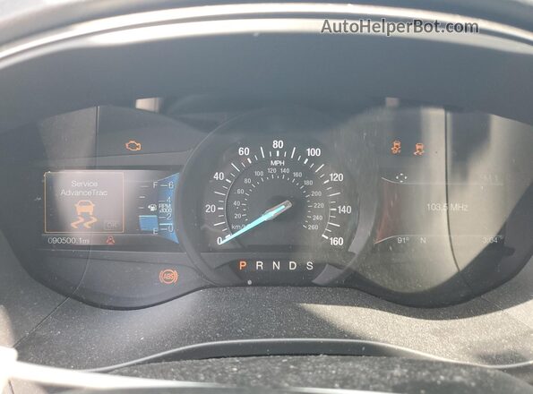 3FA6P0HD7JR206131 2018 FORD FUSION Blue 