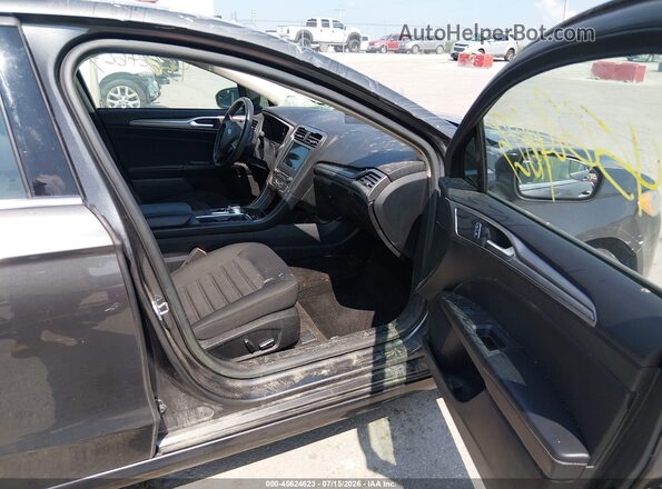 3FA6P0HD7JR245950 2018 FORD FUSION Gray Вид салону спереду