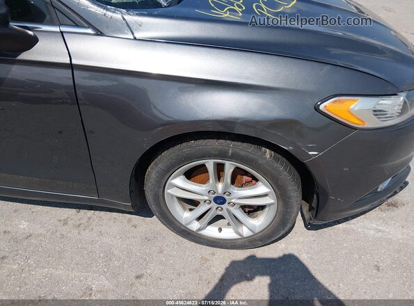 3FA6P0HD7JR245950 2018 FORD FUSION Gray 