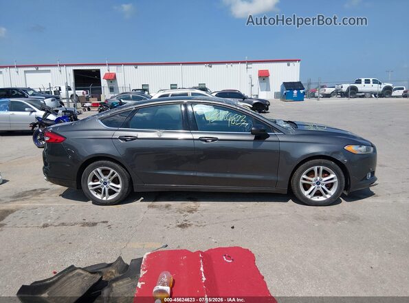 3FA6P0HD7JR245950 2018 FORD FUSION Gray Вид щитка приладів