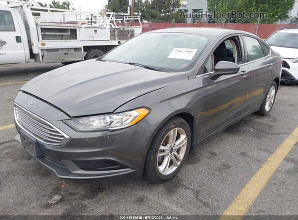 3FA6P0HD7JR253286 2018 FORD FUSION Brown Front left