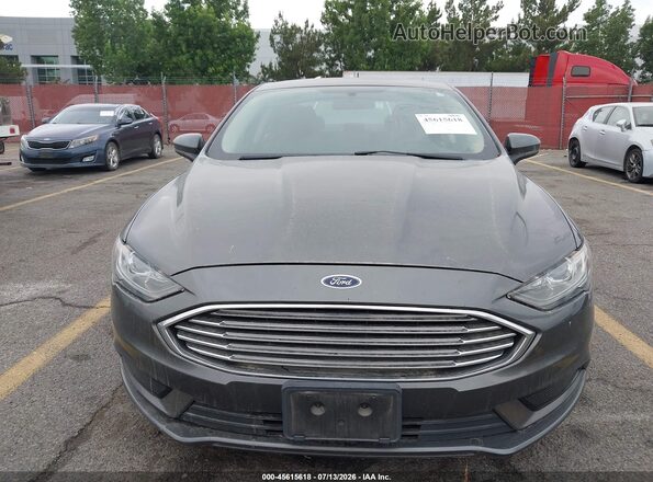 3FA6P0HD7JR253286 2018 FORD FUSION Brown Front view