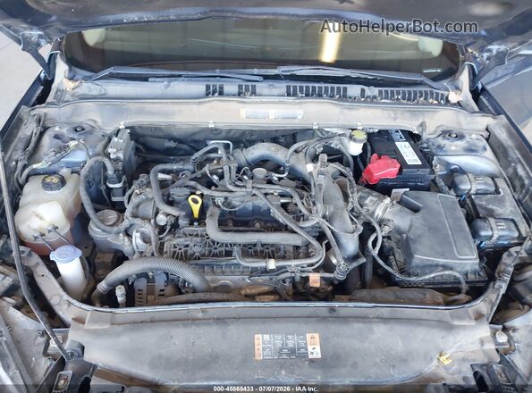 3FA6P0HD7JR268659 2018 FORD FUSION Синий Вид сзади
