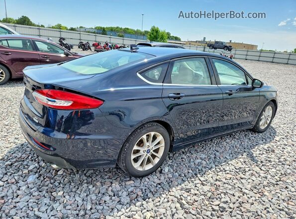 3FA6P0HD7LR121907 2020 FORD FUSION Blue უკანა მარჯვენა