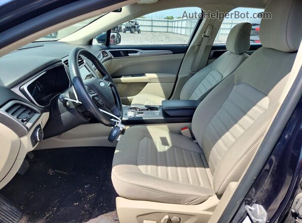 3FA6P0HD7LR121907 2020 FORD FUSION Blue წინა სალონის ხედი