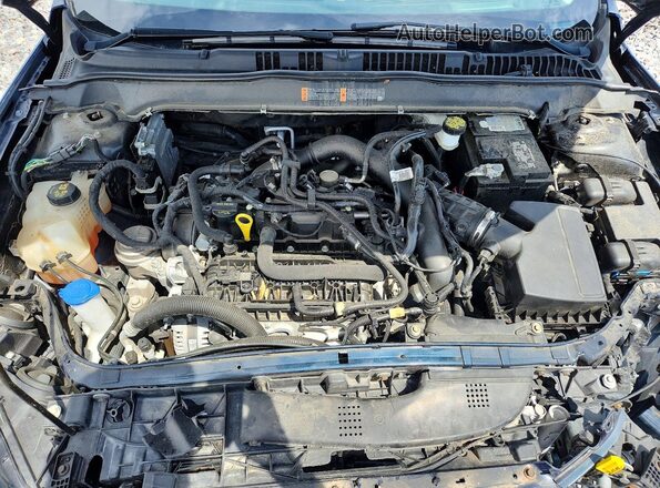 3FA6P0HD7LR121907 2020 FORD FUSION Blue უკანა სალონის ხედი