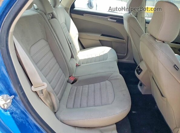3FA6P0HD7LR126783 2020 FORD FUSION Синий Вид задних сидений