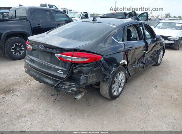 3FA6P0HD7LR150145 2020 FORD FUSION Черный Задняя правая четверть