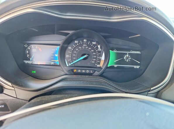 3FA6P0HD7LR154129 2020 FORD FUSION Black Սարքավորումների վահանակի տեսք