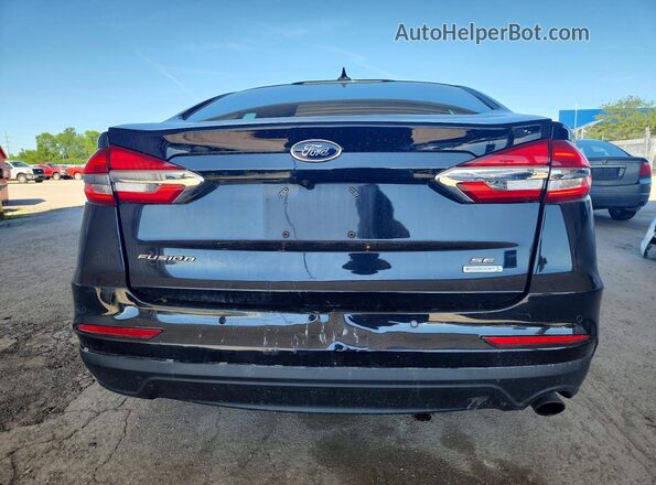 3FA6P0HD7LR154129 2020 FORD FUSION Black Հետևի տեսք